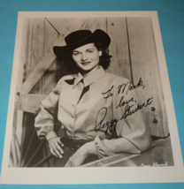 Peggy Stewart  1940s Western Actress  Authentic Autographed  8 x 10&quot;  B&amp;... - $95.00