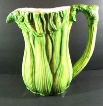 Vintage Green CELERY PITCHER -Department Dept 56 GARDEN Series RARE-DISC... - £37.66 GBP