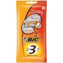 BiC 3 Sensitive Triple Blade Disposable Razor - 8 Pack  - $9.00