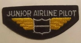 Junior Airline Pilot embroidered sew on patch - £9.52 GBP