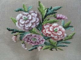 &quot;&#39;FLORAL CENTER NEEDLEPOINT CANVAS&quot;&quot; - BUCILLA #316833 - £13.50 GBP