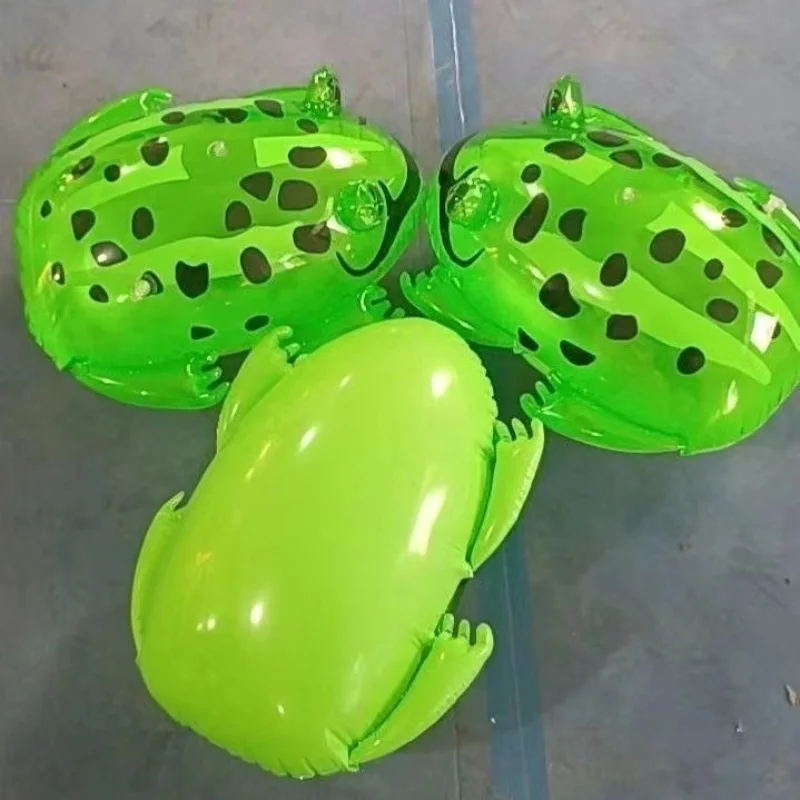 Inflatable Frog Climbing Frog Bounce Balloon PVC Luminous Frog Stall Hot Sale - £9.03 GBP