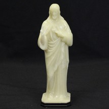 Jesus Sacred Heart Statue Holy Christian Sculpture CMIP Home God 6 x 2 x... - $35.27