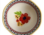 Four (4) ~ Pioneer Woman ~ Multicolored ~ Dahlia ~ 6.75&quot; Bowls ~ Stoneware - $37.40