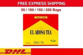 50 - 200 Bags EL AROSA ALAROUSA Kenyan Egyptian Dust Tea Bags Envelope N... - $31.96+