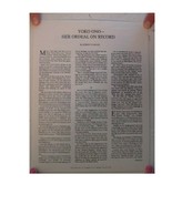 Yoko Ono Press Kit John Lennon Wife - $498.90 MXN