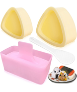 Onigiri Mold, 3 Pack Rice Mold Musubi Maker Kit, Musubi Maker Press, Cla... - $12.28