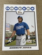 2008 Topps #120 Andruw Jones Los Angeles Dodgers - £1.47 GBP