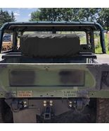 Black Canvas Tire Cover, 37&quot;, Compatible with Humvee M998 HMMWV Spare Tires - $2,694.35 MXN