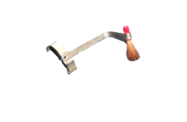 VINTAGE UNIVERSAL RECORD PLAYER AUDIO TONE ARM LIFT HANDLE &amp; CLEANING BRUSH - £18.07 GBP