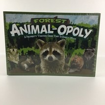 Forest Animal-Opoly Simply Wild Property Trading Board Game Monopoly New Sealed - $44.50