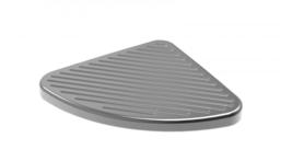 TileWare Victoria Series Corner Foot Prop/Shelf - Polished Chrome - $159.00