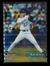 2002 Topps Bowmans Best Holochrome Baseball Trading Card #64 Kevin Brown Dodgers - £7.69 GBP