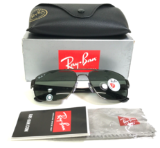 Ray-Ban Sunglasses RB3663 004/58 Gunmetal Gray Black with Green Polarized Lenses - £126.86 GBP