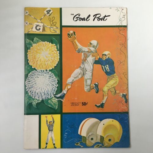 November 20 1954 NCAA Football USC vs UCLA The Goal Post Official Program - $28.45