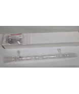 NEW Ace Glass 29/42 Joints 300mm Jacket Allihn Condenser #7 Threaded 594... - $188.09