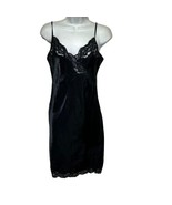 victoria’s secret gold label black lace chemise Size S - $18.55