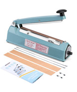 Impulse Sealer 8 inch, Manual Heat Sealer Machine for Plastic Bags, Shri... - $2,771.01 MXN