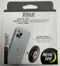 Steelie Magnetic Socket + Metal Ring, Orbiter Plus, Magnet - £19.46 GBP