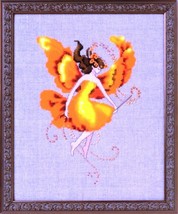 COMPLETE XSTITCH MATERIALS &quot;AUTUMN FLAME&quot; NC251 Atumn PixiPixies by Nora... - $29.69
