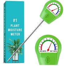 GROWIT 26cm Plant Moisture Meter - Accurate Watering Guide, No Batteries... - $17.77