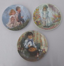 3 Reco John McClelland Mother Goose Collector Plates Mary, Mary, Jack &amp; Jill - £12.02 GBP