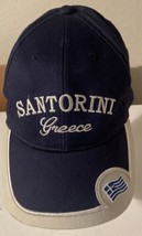 SANTORINI GREECE BASEBALL HAT ADJUSTABLE - £11.67 GBP