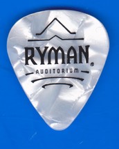 RYMAN AUDITORIUM THEATER NASHVILLE TENNESSEE GUITAR PICK Country Music - £7.83 GBP