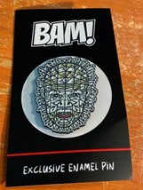 Hellraiser Pinhead Bam! Horror Box Enamel Pin LE Limited Edition Fan Art - £14.53 GBP