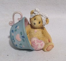 Cherished Teddies Margaret &quot;A Cup Full of Love&quot; 1994 (#103667) - Used - £8.30 GBP