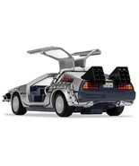 DMC DeLorean Time Machine with Doc Brown Figure &quot;Back to the Future&quot; (19... - $56.34