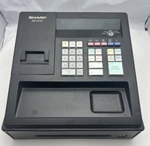 Sharp Electronic Cash Register Model XE-A107  No Power Cord  or keys - $73.60