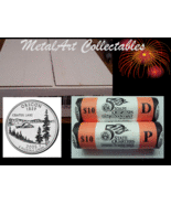 2005 OREGON P &amp; D OFFICIAL US MINT QUARTER ROLLS - UNOPENED BOX + STATE ... - $58.74 CAD