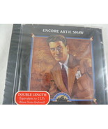 Encore Artie Shaw Double length CD 21 Tracks Big Band Music with Program... - £12.42 GBP