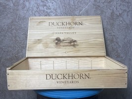 Duckhorn Vineyards Napa Valley Wine Crate Box Empty - $83.22
