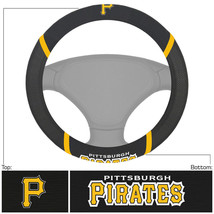 Pittsburgh Pirates Steering Wheel Cover Mesh/Stitched - $44.60