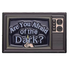 Are You Afraid Of The Dark Metal Enamel Pin Badge TV 90s Horror Midnight Society - £4.71 GBP