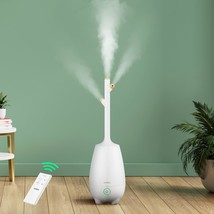 Humidifiers For Bedroom Large Room Home, 5L Top Fill Cool Mist Ultrasoni... - $94.92