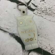Vintage West Coast Circuits Owl Keychain Glow In The Dark ‘We Give A Hoot!’ - $11.88