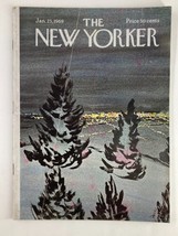 The New Yorker Full Magazine January 25 1969 Tree Shadows by Preston No Label - £22.31 GBP