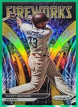 2022 Panini Prizm Manny Machado Fireworks #F-9 Gold 3/10 - $24.14