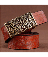 Belt For Women Waistband Cowskin Leather 105cm 29 to 31 lncn - $23.26 CAD