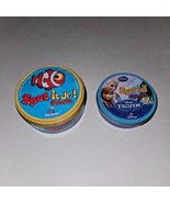 2 Games Tin Lot Spot It! Jr Animals Disney Frozen Alphabet Car Travel CO... - £13.36 GBP