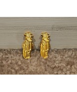 Set of 2 Gold Golf Bag Lapel Pins Pinbacks 1&#39;&#39;, Vintage 1980s  - €12,83 EUR