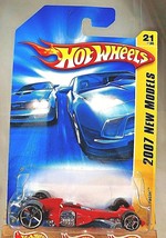 2007 Hot Wheels #21 New Models 21/36 FERRACIN Red Nitro Scorcher on Base w/OH5Sp - £6.48 GBP