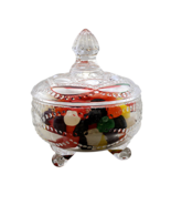 Glass Candy and Sugar Bowl with Lid Gift Boxed for the Holiday Season - $24.30 CAD