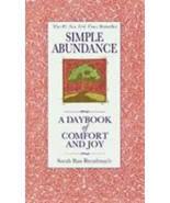Simple Abundance : A Daybook of Comfort of Joy by Sarah Ban Breathnach (... - £5.36 GBP