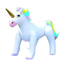 Etna Inflatable Unicorn Sprinkler - Fun Outdoor Water Toy for Kids Attac... - $15.99