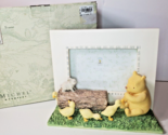 Michel &amp; Company Disney Classic Pooh Resin Photo Frame Ducks Bunny on Lo... - $24.70