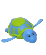 Funny Wind Up Swimmer Turtle Bathtub Baby Toy Blue Green - $7.99